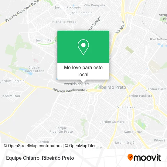 Equipe Chiarro mapa