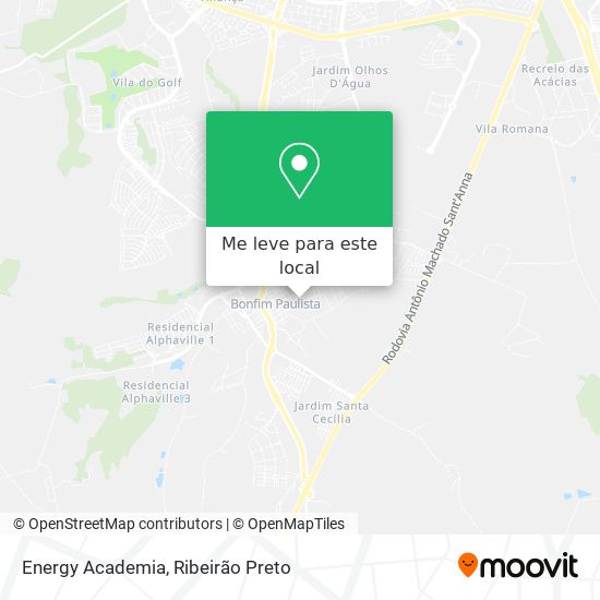 Energy Academia mapa