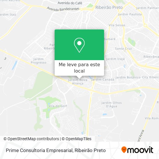 Prime Consultoria Empresarial mapa