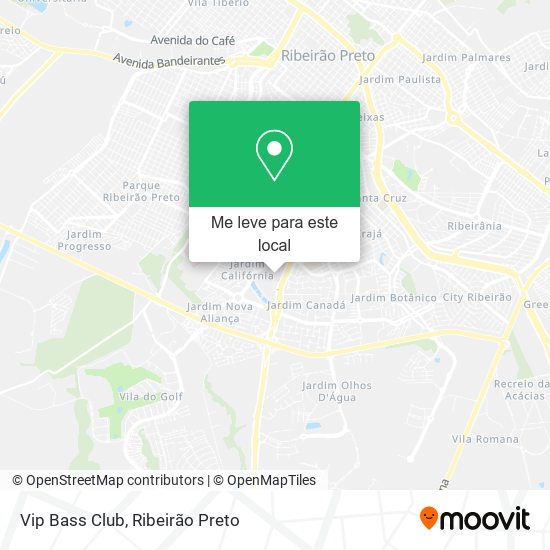 Vip Bass Club mapa