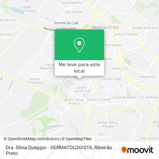 Dra. Silvia Quaggio - DERMATOLOGISTA mapa