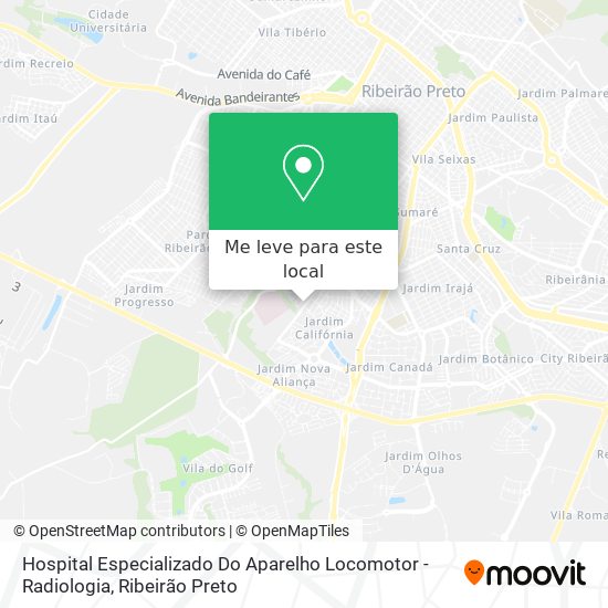 Hospital Especializado Do Aparelho Locomotor - Radiologia mapa
