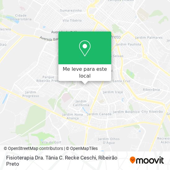 Fisioterapia Dra. Tânia C. Recke Ceschi mapa