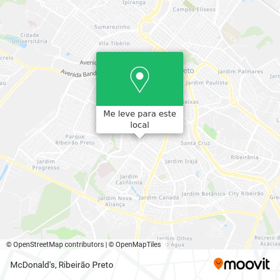 McDonald's mapa
