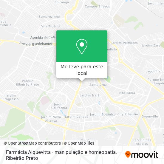 Farmácia Alquevitta - manipulação e homeopatia mapa