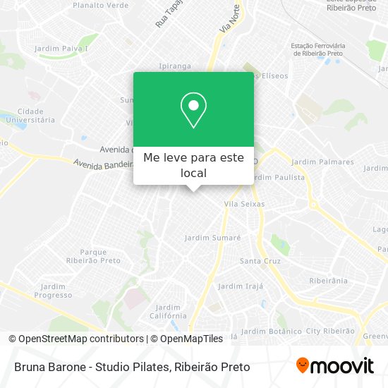 Bruna Barone - Studio Pilates mapa