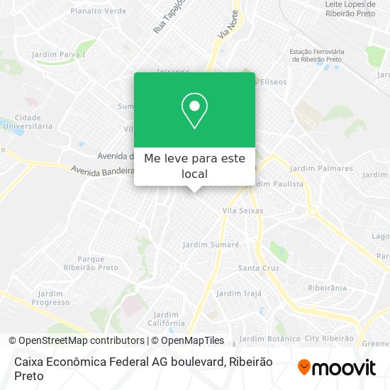 Caixa Econômica Federal AG boulevard mapa