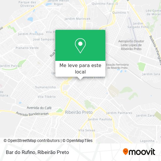 Bar do Rufino mapa