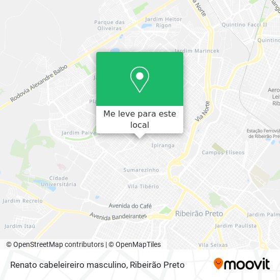 Renato cabeleireiro masculino mapa