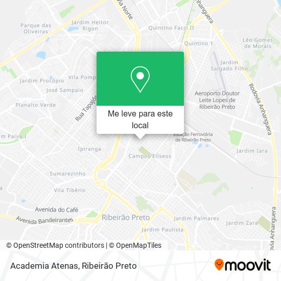 Academia Atenas mapa