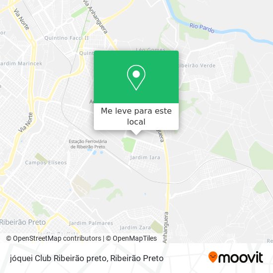 jóquei Club Ribeirão preto mapa