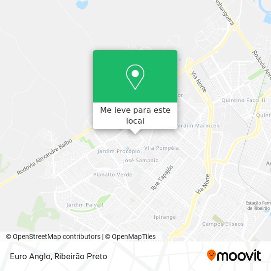 Euro Anglo mapa