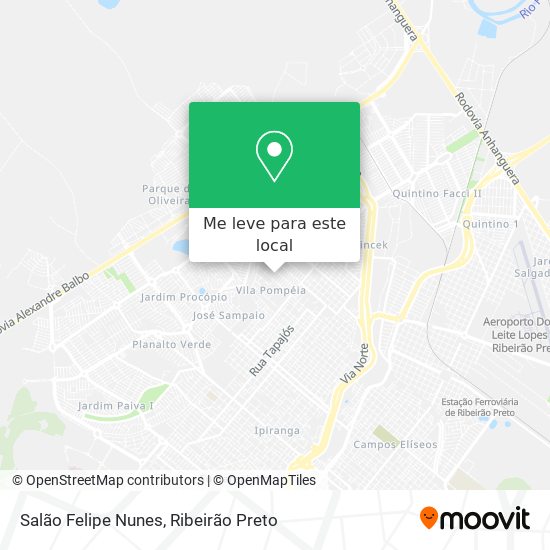 Salão Felipe Nunes mapa