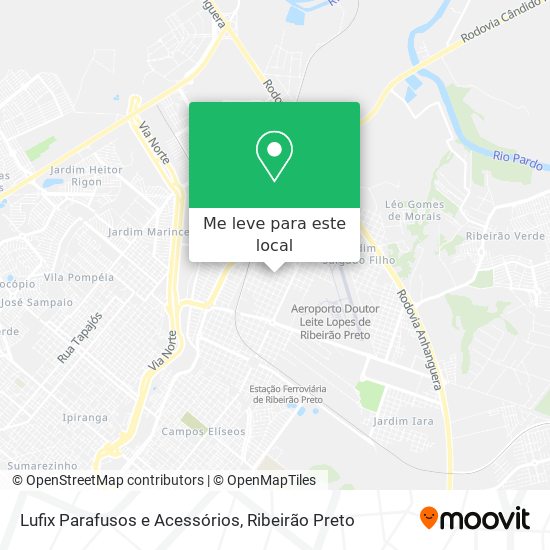 Lufix Parafusos e Acessórios mapa