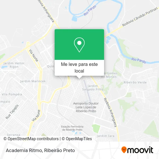 Academia Ritmo mapa