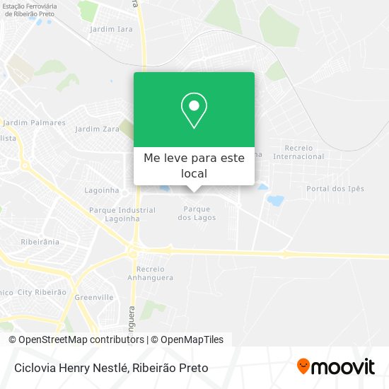 Ciclovia Henry Nestlé mapa