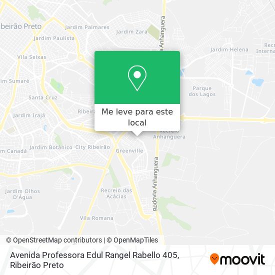 Avenida Professora Edul Rangel Rabello 405 mapa