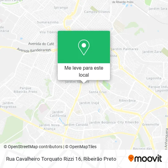Rua Cavalheiro Torquato Rizzi 16 mapa