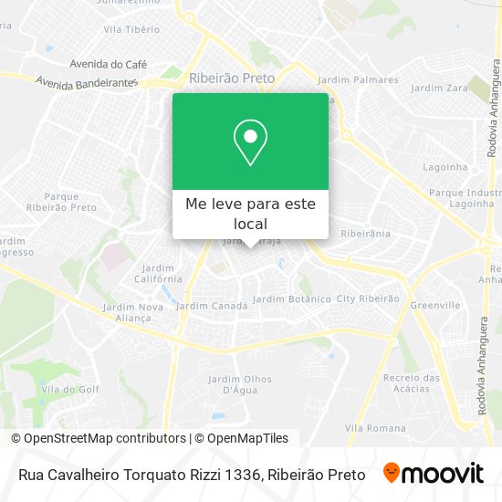 Rua Cavalheiro Torquato Rizzi 1336 mapa