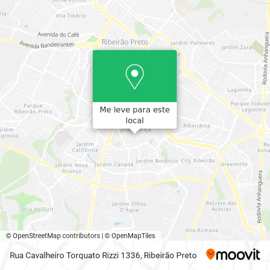Rua Cavalheiro Torquato Rizzi 1336 mapa
