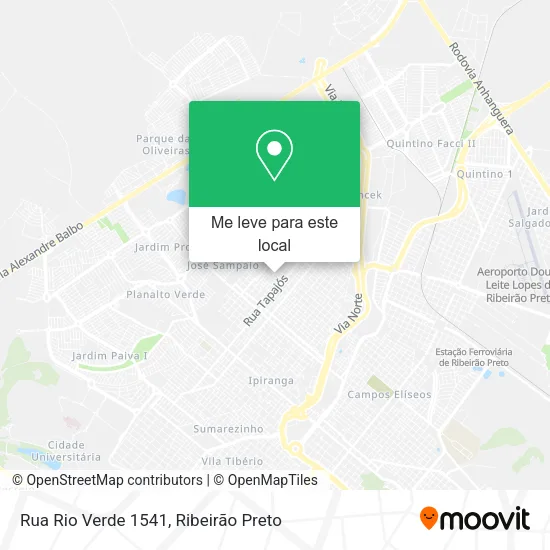 Rua Rio Verde 1541 mapa