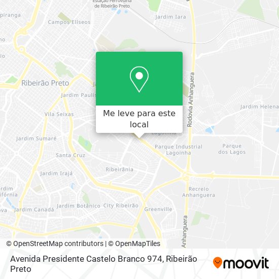 Avenida Presidente Castelo Branco 974 mapa