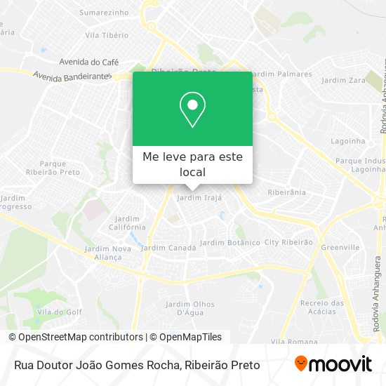 Rua Doutor João Gomes Rocha mapa