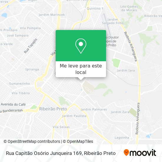 Rua Capitão Osório Junqueira 169 mapa
