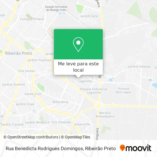 Rua Benedicta Rodrigues Domingos mapa