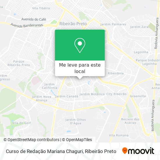 Curso de Redação Mariana Chaguri mapa