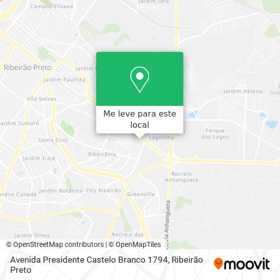 Avenida Presidente Castelo Branco 1794 mapa