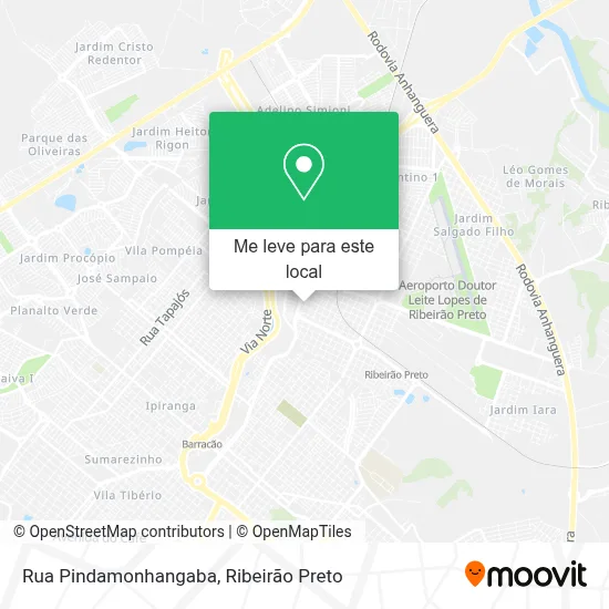 Rua Pindamonhangaba mapa
