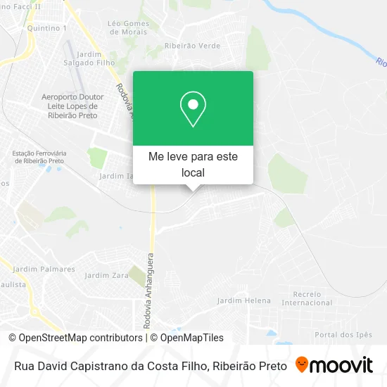 Rua David Capistrano da Costa Filho mapa