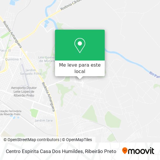 Centro Espirita Casa Dos Humildes mapa