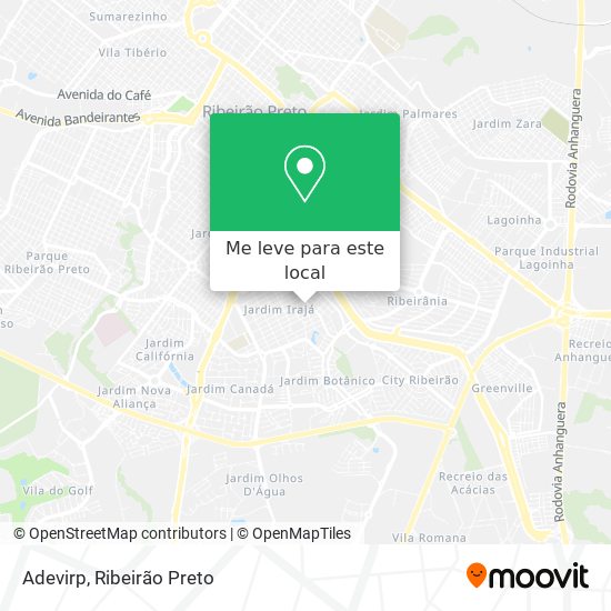 Adevirp mapa