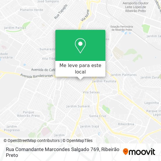 Rua Comandante Marcondes Salgado 769 mapa