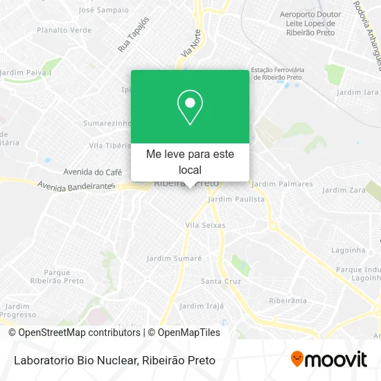 Laboratorio Bio Nuclear mapa