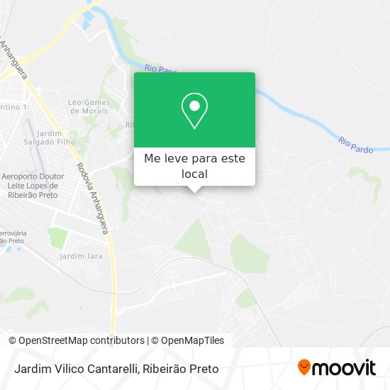 Jardim Vilico Cantarelli mapa