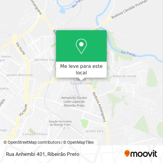 Rua Anhembi 401 mapa
