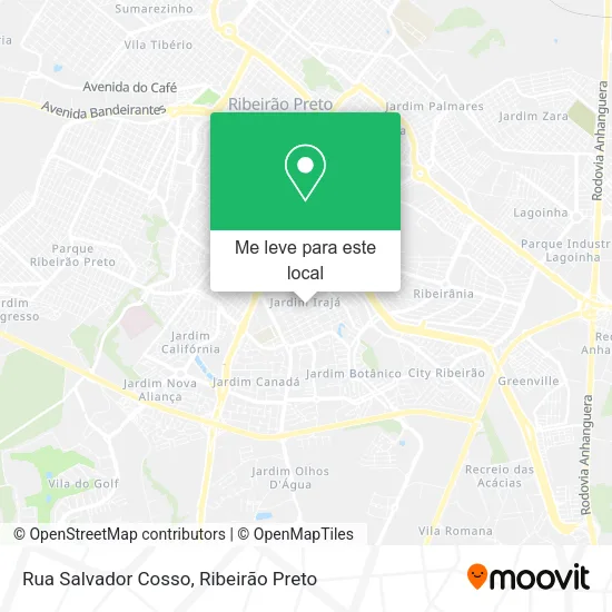 Rua Salvador Cosso mapa