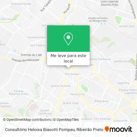 Consultório Heloisa Biasotti Pompeu mapa