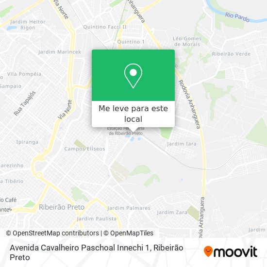 Avenida Cavalheiro Paschoal Innechi 1 mapa