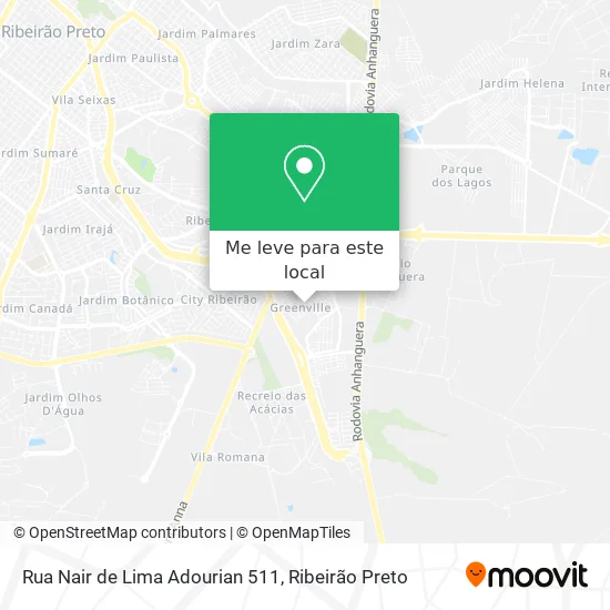 Rua Nair de Lima Adourian 511 mapa