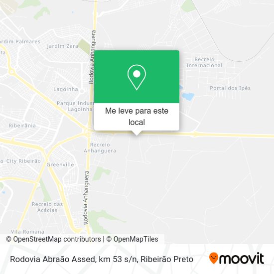 Rodovia Abraão Assed, km 53 s / n mapa