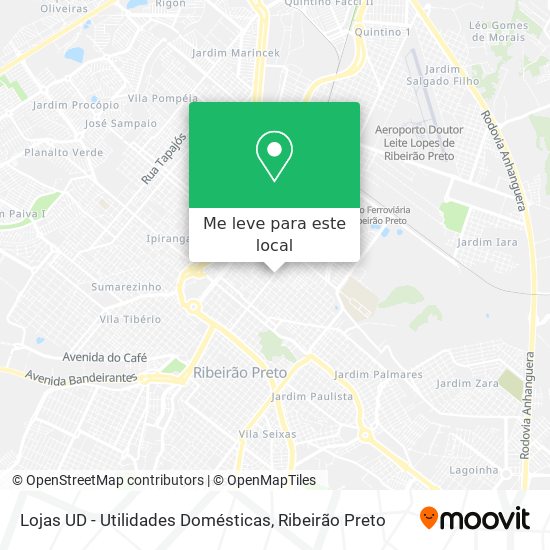 Lojas UD - Utilidades Domésticas mapa
