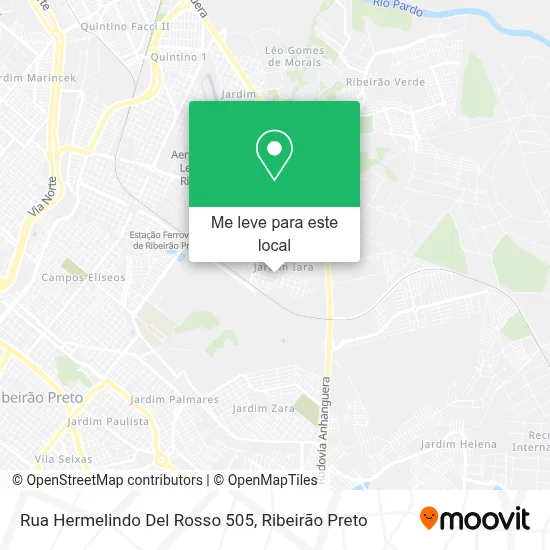 Rua Hermelindo Del Rosso 505 mapa
