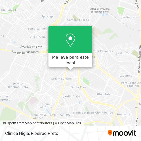 Clinica Higia mapa