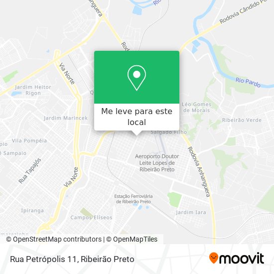 Rua Petrópolis 11 mapa