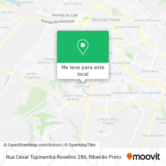 Rua César Tupinambá Roselino 286 mapa