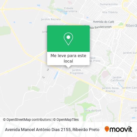 Avenida Manoel Antônio Dias 2155 mapa